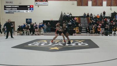 207 lbs Cons. Semi - Jasmin Ocampo, Carthage College vs Trinity White, Quincy