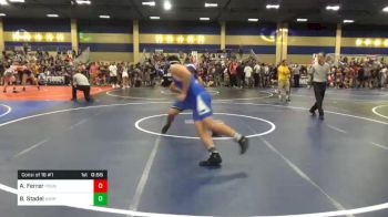 Match - Albert Ferrer, Pounders vs Brayden Stadel, Havre Wrestling