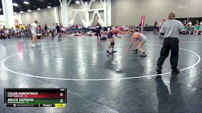 144 lbs Round 5 (10 Team) - Bruce Agzigian, Reservoir Dogs vs Caleb Kirkpatrick, Fight Barn WC