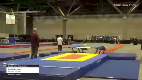 Ayda Borden - Double Mini Trampoline, Airborne Academy - 2021 USA Gymnastics Championships