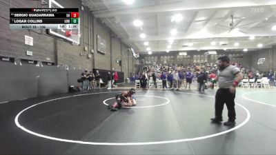 106 lbs Champ. Round 2 - Logan Collins, Lompoc vs Sergio Guadarrama, Granite Hills