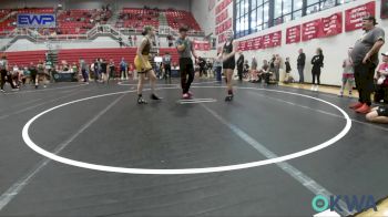 125 lbs Rr Rnd 1 - Lanay Salefske, Choctaw Ironman Youth Wrestling vs Zoe Jenkins, Midwest City Bombers Youth Wrestling Club