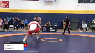 97 kg Round Of 16 - Cole Urbas, Pennsylvania RTC vs Austin Schafer, New York Athletic Club