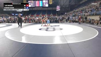 144 lbs Cons. Quarters - Jet Brown, MO vs Camden Baum, PA