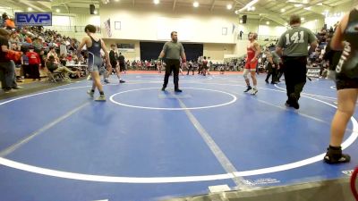 112 lbs Semifinal - Caleb Miller, Fort Gibson Youth Wrestling vs Cade Green, Ada Youth Wrestling