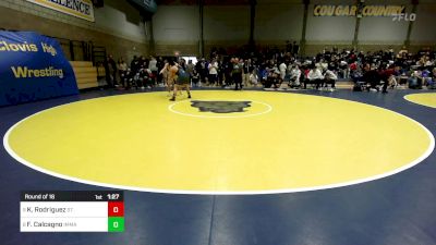 218 lbs Round Of 16 - Kevin Rodriguez, St. John Bosco vs Foley Calcagno, Immaculate Conception (IL)