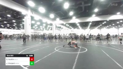 150 lbs Consi Of 8 #2 - Gavin Austin, Gold Rush Wr Ac vs Jayden Vincent, Osoway