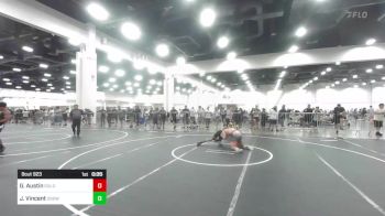 150 lbs Consi Of 8 #2 - Gavin Austin, Gold Rush Wr Ac vs Jayden Vincent, Osoway