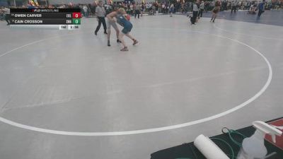138 lbs Semis - Cain Crosson, Sebolt Wrestling Academy vs Owen Carver, Eierman Elite