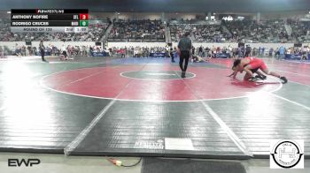 200 lbs Round Of 64 - Santiago Ontiveros, Mustang Middle School vs Kash Roby, Edmond Santa Fe