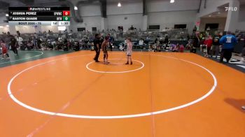 75 lbs Champ. Round 1 - Easton Quade, Warrior Trained Wrestling vs Joshua Perez, El Paso Wildcats Wrestling Club