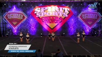 Pittsburgh Superstars - Starlets [2023 L1 Tiny - Novice - Restrictions Day 1] 2023 Spirit Sports Pittsburgh Nationals