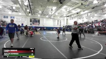 145 lbs Champ. Round 1 - Tiarra Bibbens, Oxnard vs Raylyn Domingo, Serrano