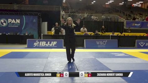 Zacharia Norbert Ganska vs Alberto Marostica Junior 2026 Pan Jiu Jitsu IBJJF Championship