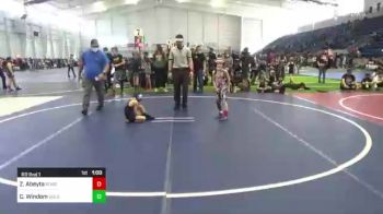 46 lbs Quarterfinal - Jordan Aguilar, All Phase vs Urijah Contreras, Elite Force