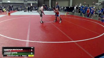 215 lbs Semis & 1st Wrestleback (8 Team) - Harrison Rentschler, TMBWWG vs Connor Martin, Hutchinson