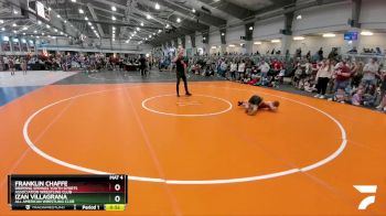 80 lbs Round 3 - Franklin Chaffe, Dripping Springs Youth Sports Association Wrestling Club vs Izan Villagrana, All American Wrestling Club