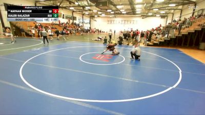 133 lbs Cons. Semi - Nathan Moser, Baldwin Wallace vs Kaleb Salazar, Manchester