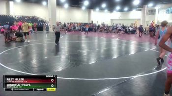 157 lbs Round 1 (6 Team) - Bode Stanley, Iowa Gables vs Kayden Morris, Team Nauman Blue