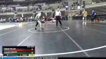 125 lbs Semis & 1st Wrestleback (8 Team) - Mason Hansen, Paynesville vs Tegan Miller, HLWW