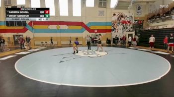 190 lbs Champ. Round 1 - Brady Gensrich, Campbell County vs Carsten Scholl, Central