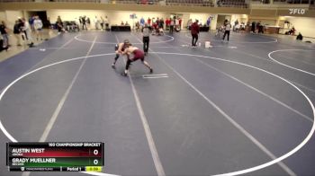 160 Championship Bracket Cons. Round 4 - Austin West, Anoka vs Grady Muellner, Becker