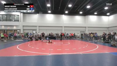 86 lbs Cons. Semis - Brody Moore, Project X vs Fitz Lancaster, Richmond Hill Wrestling Club