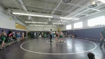 91 lbs Champ. Round 1 - Connor Fetter, Powell Middle School vs Jonah Irvine, Lander Middle School