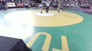 4A 120 lbs Champ. Round 1 - Isaac Muniz, Gonzaga Prep vs Jace Macatangay, Tahoma