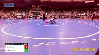 100 lbs Consi Of 8 #2 - Trace Safken, Black Fox Academy vs Asher Cabral, NBWA