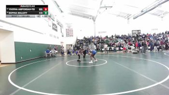 106 lbs Round Of 32 - Yootha Amponsah-Tei, Rockville vs Sophia Mallett, Ellis Tech