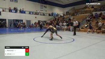 132 lbs Consi Of 8 #2 - Jaxon Maroney, The CREW vs Emmanuel Oliver, Warrior Wrestling