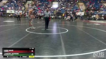 2 - 175 lbs Cons. Semi - Jude Davis, Central vs Landon Jackson, Randolph-Henry