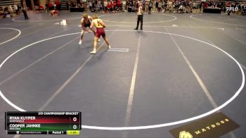 215 Championship Bracket Quarterfinal - Cooper Jahnke, Waconia vs Ryan Kuyper, Northfield