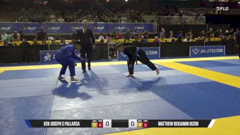 Matthew Benjamin Dizon vs Ken Joseph C Pallarca 2026 Pan Jiu Jitsu IBJJF Championship