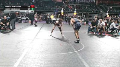 136 lbs Consolation - Franco Pandolfini, Stray Dawgs vs Harry Rondinelli, Bitetto Trained Wrestling