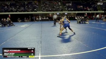 165 lbs Quarterfinal - Brian Petry, Cornell College vs Bryce McDonough, Luther