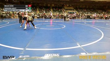 120 lbs Quarterfinal - Millie Cook, Hoisington Jr Cardinals vs Harleigh Wiley, Roundtree Wrestling Academy