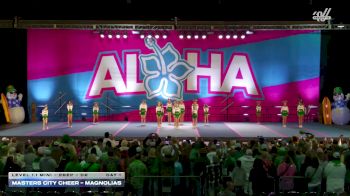 Masters City Cheer - Magnolias [2025 L1.1 Mini - PREP - D2 Day 1] 2025 Aloha Gatlinburg Showdown