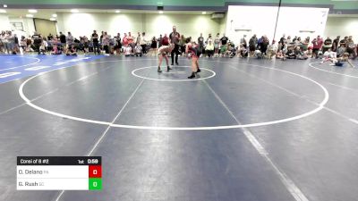 90 lbs Consi Of 8 #2 - Owen Delano, PA vs Gavin Rush, SC