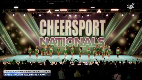 The Stingray Allstars - Kiwi [2026 L1 Youth - Medium - B Day 1] 2026 CHEERSPORT National All Star Cheerleading Championship