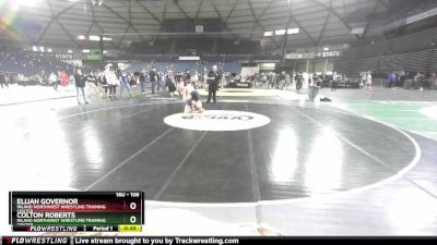 106 lbs 2nd Place Match - Colton Roberts, Inland Northwest Wrestling Training Center vs Elijah Governor, Inland Northwest Wrestling Training Center