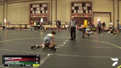 117 lbs Finals (8 Team) - Brett Crawford, Ascend WC vs Cameron Pote, American MMA & Wrestling