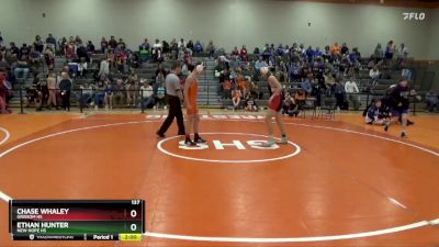 137 lbs Cons. Semi - Ethan Hunter, New Hope HS vs Chase Whaley, Grissom Hs