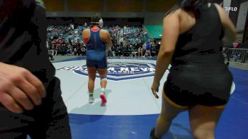 235 lbs Quarterfinal - Jolissa Mendoza, Crook County vs Isabella Lorenzana, Marina