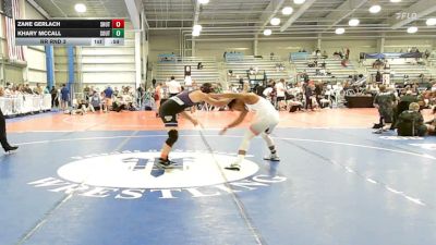 170 lbs Rr Rnd 3 - Zane Gerlach, Team Shutt Weaver - HSB vs Khary McCall, Southern Roots - HSB