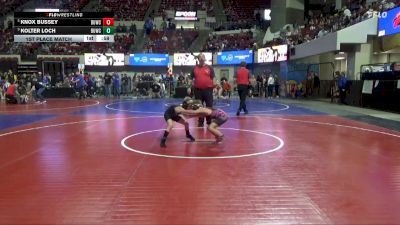 68 lbs 1st Place Match - Knox Bussey, Windy City Wrestlers vs Kolter Loch, Lights Wrestling Club