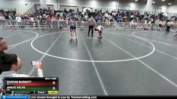 138 lbs Champ. Round 1 - Amilio Salas, MN vs Shamar Burnett, CA