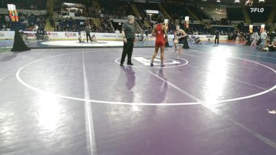 152 lbs Quarterfinal - Cherrish Remy, Milton vs Ava Eddy, Franklin County