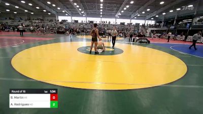 152 lbs Round Of 16 - Brady Martin, KS vs Anthony Rodrigues, MD